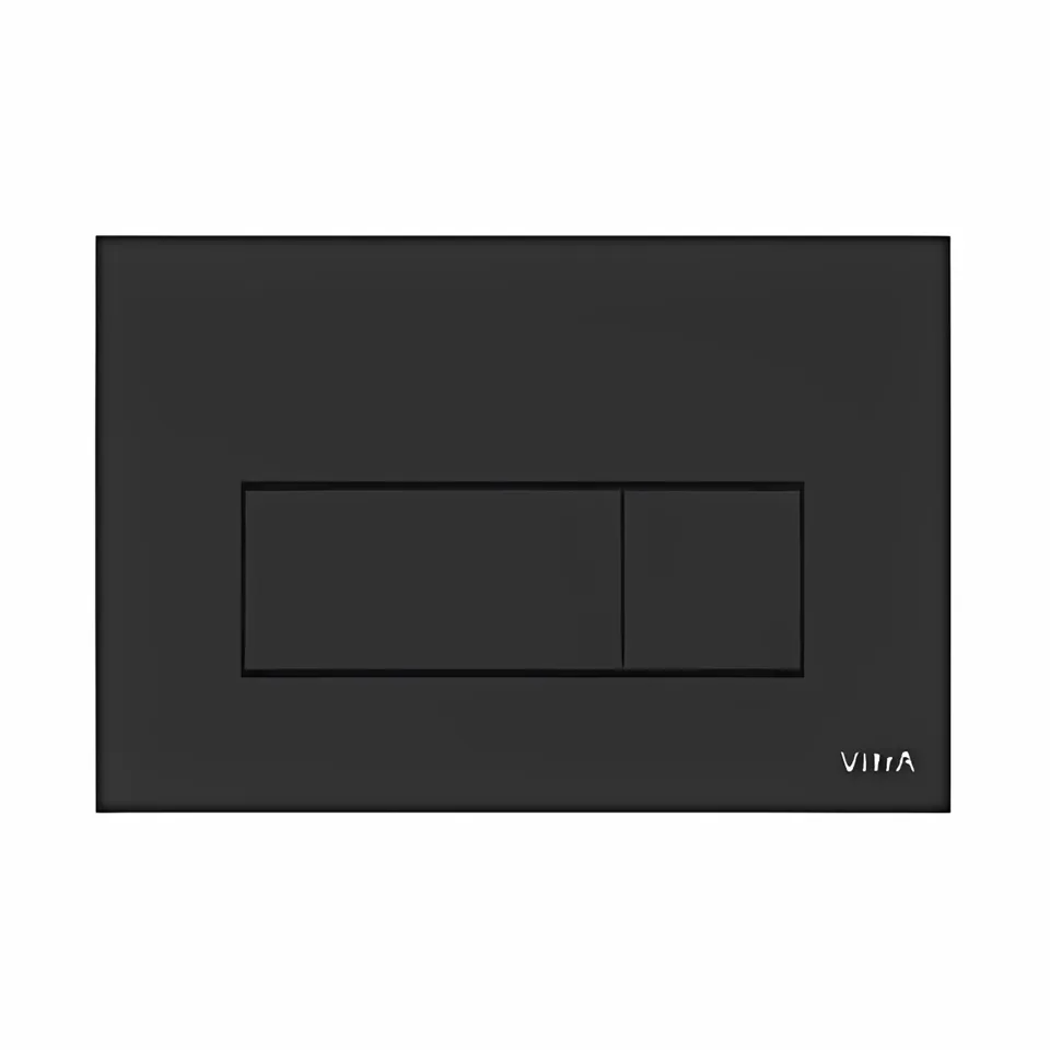 VitrA Root Square Bedineningspanel Mat Zwart #variant_57380286923076