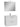 VitrA Mia Badkamermeubelset 80cm, Helder wit #variant_57380268671300