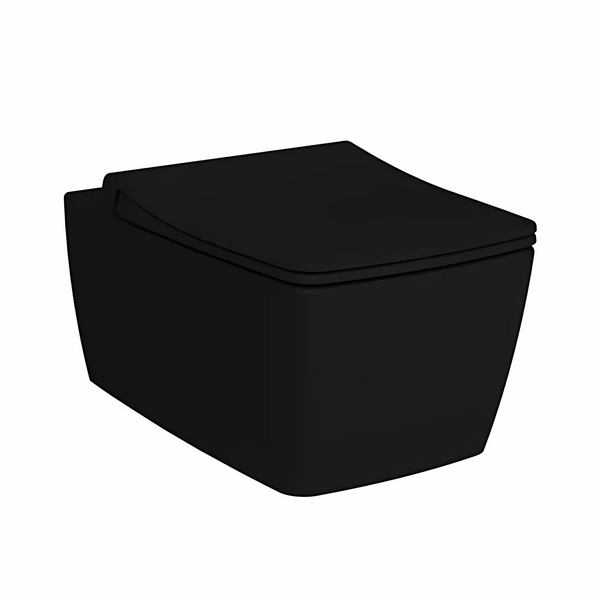 VitrA Metropole Zwarte WC-Set