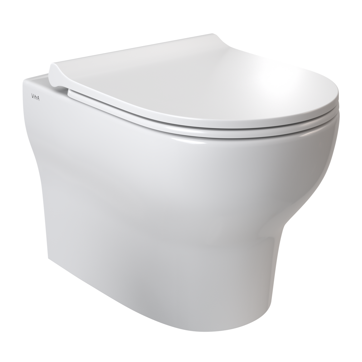 VitrA Zentrum Round Wandcloset Wit #variant_57380272046404