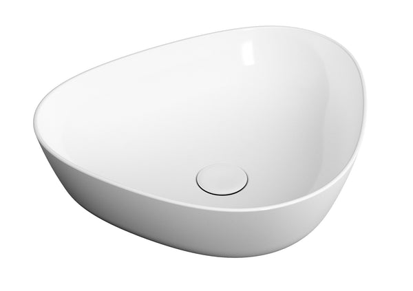 VitrA Plural Wastafel Wit Driehoek