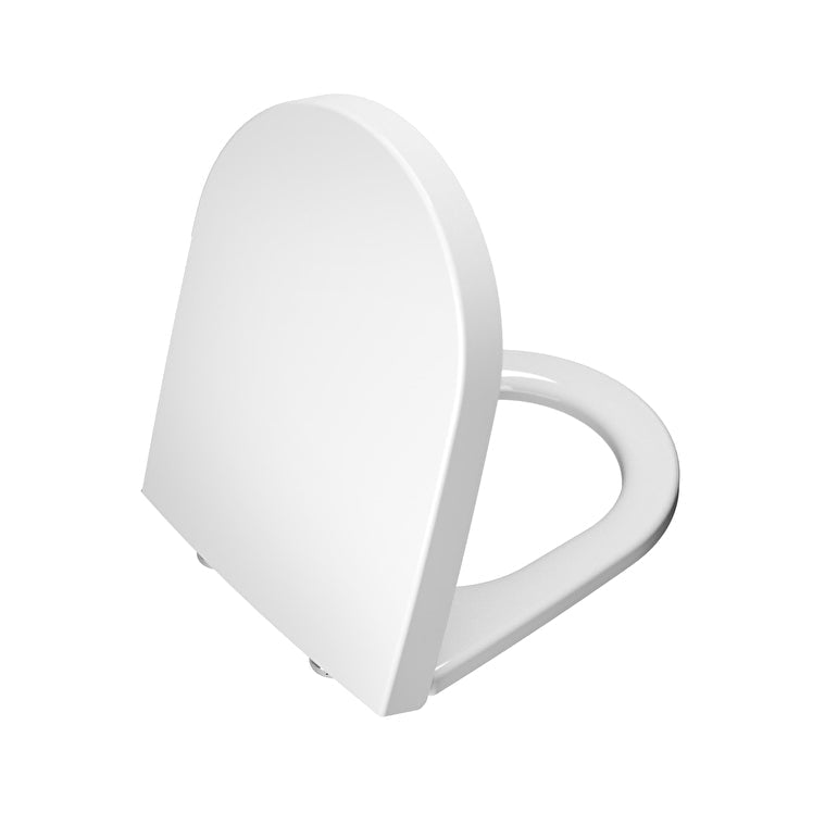 VitrA Nest WC-Bril, Softclose, Easy Release, Duroplast, Wit #variant_57380268409156