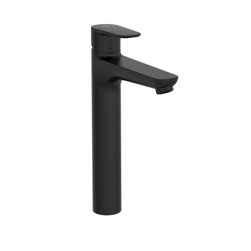 VitrA Flow Soft Wastafelkraan Mat Zwart #variant_57380299243844