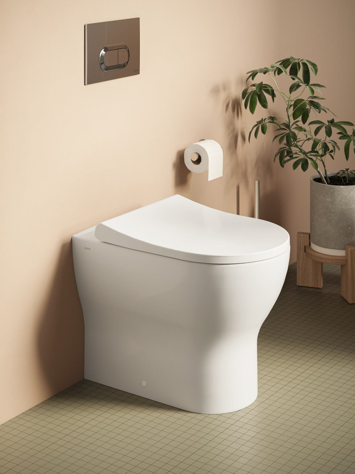 VitrA Minimax Reserverolhouder – Gebruikssituatie – A44789 #variant_57380292526404
