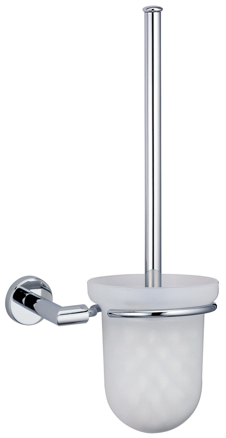 VitrA Minimax Toiletborstelhouder Chroom #variant_57380292264260