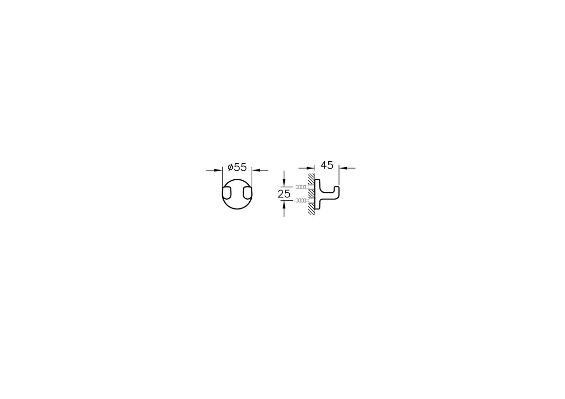VitrA Marin Badjashaak – Technische tekening – A44947 #variant_57380293935428