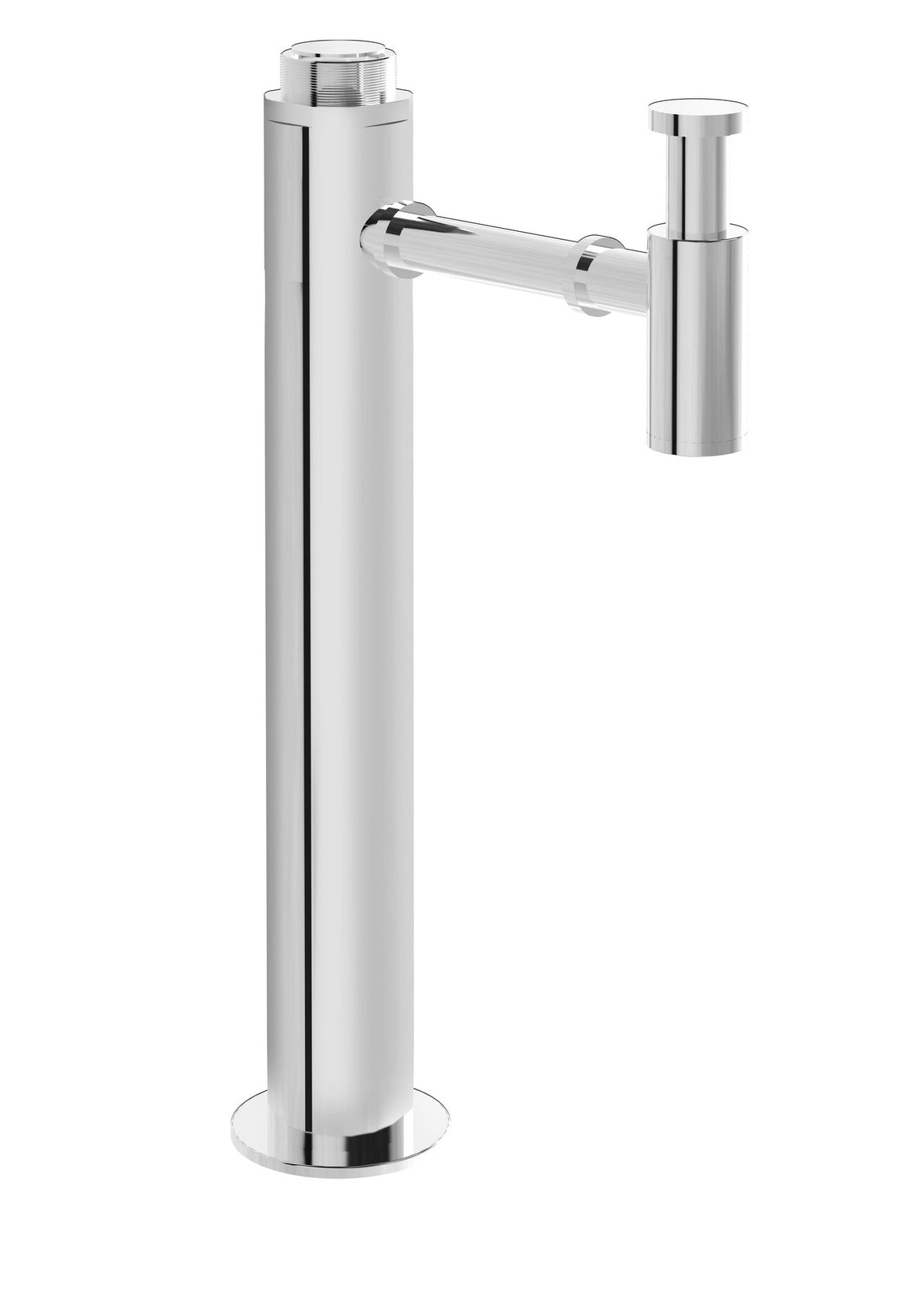 VitrA Origin Vrijstaand Bekersifon Chroom #variant_57380288627012