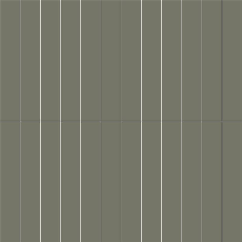 VitrA Mode Tatami Tegel 2.5X15 Cut Mat Mosgroen #variant_57380292198724
