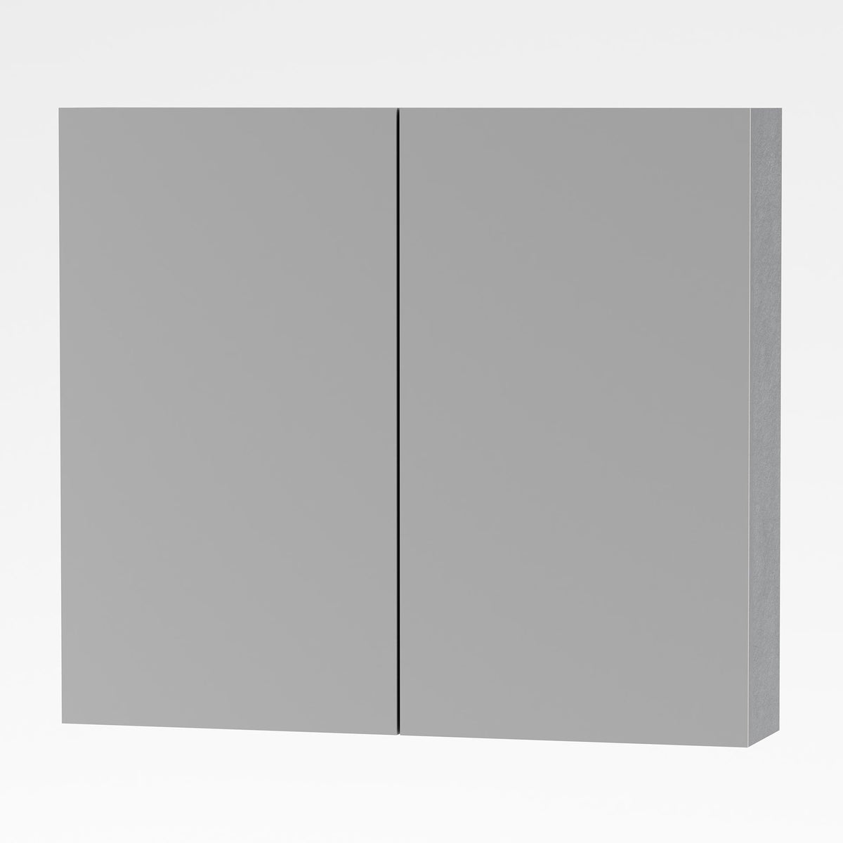 ALONI SALLY SPIEGELKAST, 2 DEUREN (80X70CM) - KLEUR ALUMINIUM