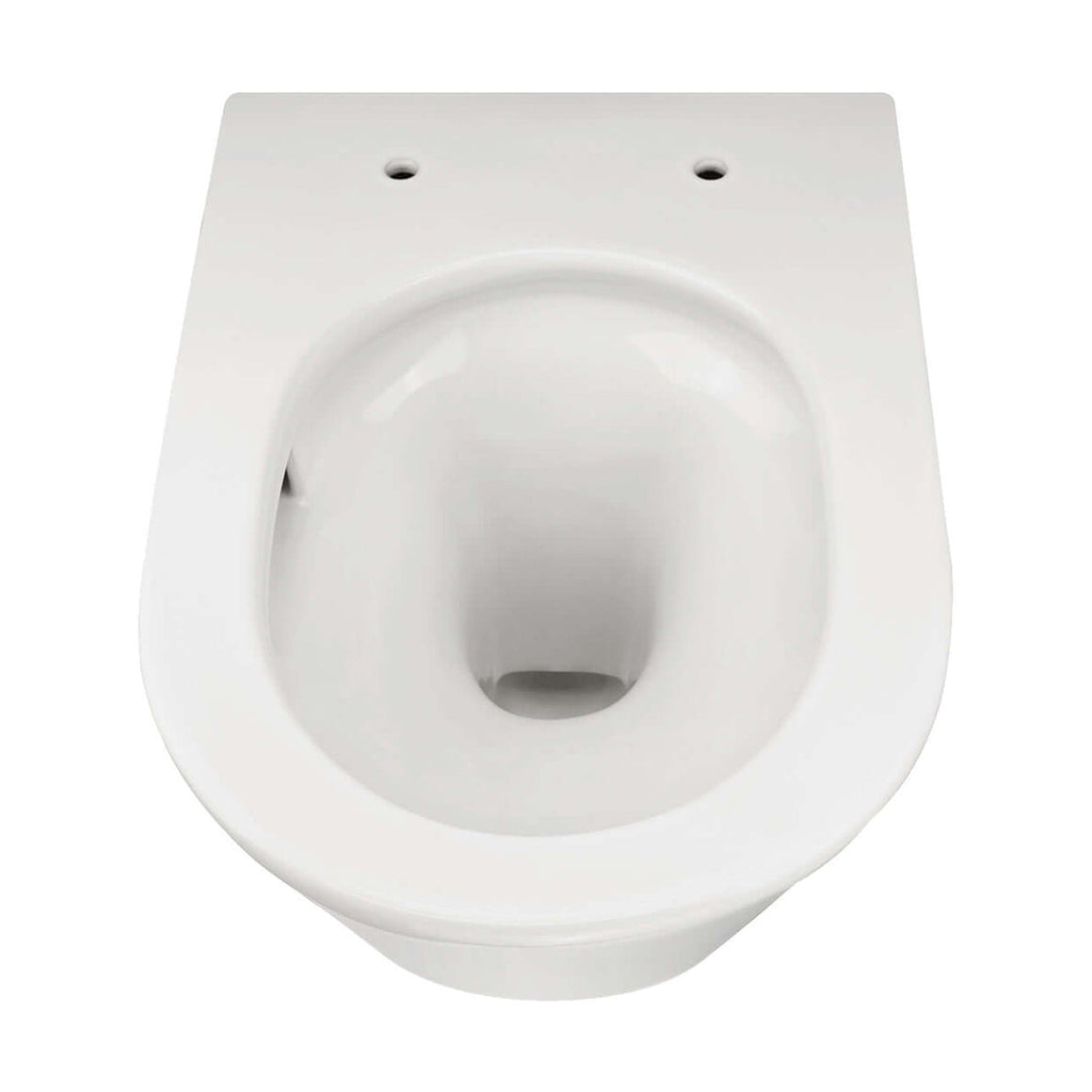 Vesta Tornado flush wandcloset rimless met nano coating met Flatline toiletzitting softclose en quick release glans wit