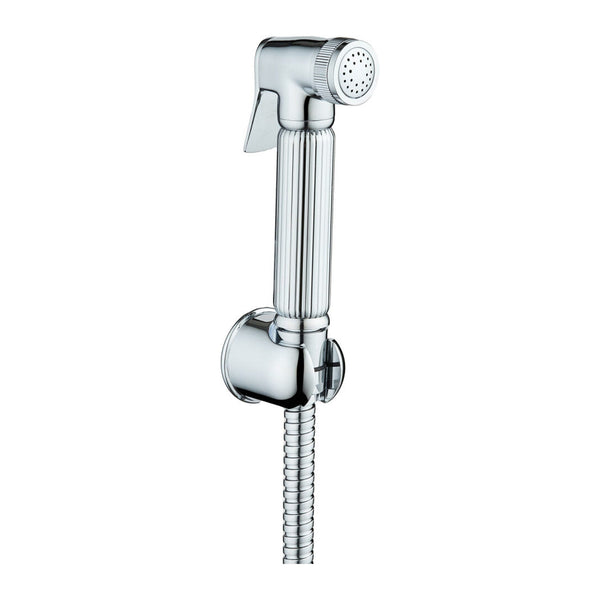 Aloni Design Set Wc - (bidet) sproeier rond - Chroom