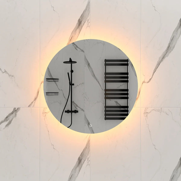 DutchLine Soul Round Luxe Indirecte LED Spiegel - 80