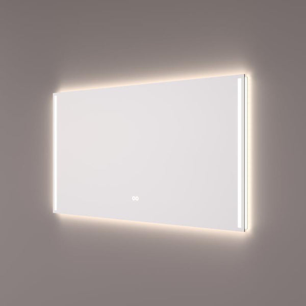 Hipp Design SPV 12000 rechthoekige spiegel met indirect en direct licht, kleurwissel verlichting en verwarming