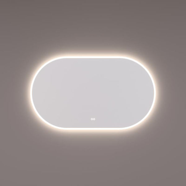 Hipp Design SPV 13700 ovale spiegel met directe en indirecte kleurenwissel verlichting en verwarming
