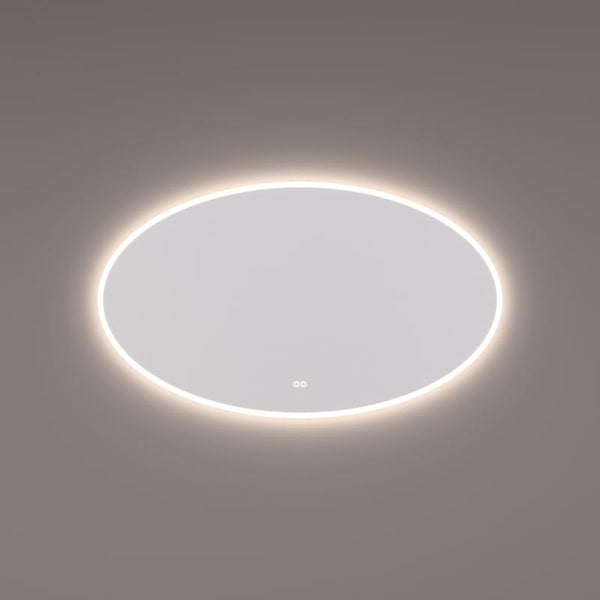 Hipp Design SPV 13800 ovale spiegel met directe en indirecte kleurenwissel verlichting en verwarming