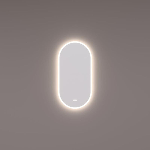 Hipp Design SPV 13900 ovale spiegel met directe en indirecte kleurenwissel verlichting en verwarming