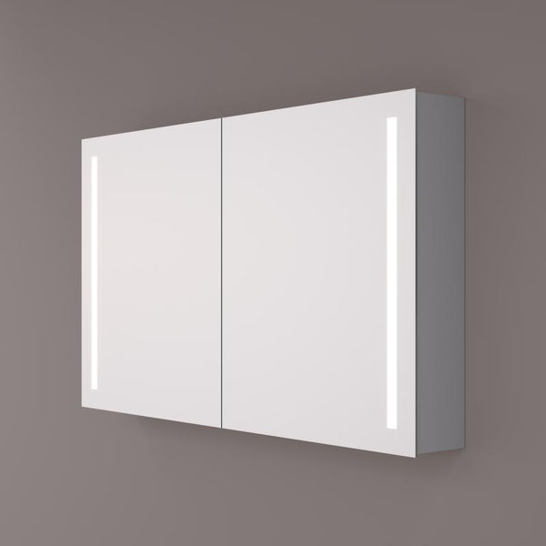 Hipp Design SPK 41000 spiegelkast met verticale LED banen en spiegelverwarming