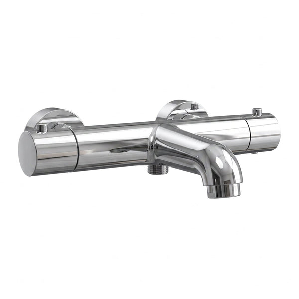 Aloni Pulse Bad - en douchemengkraan - thermostatisch - Chroom