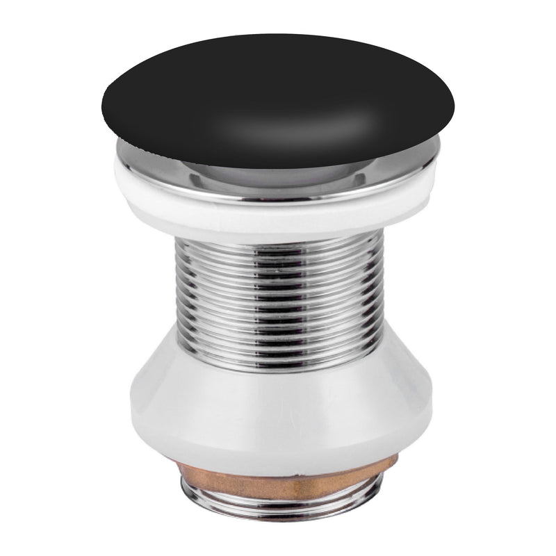 Aloni afvoerplug - Click Waste - keramiek - 5/4" - Mat Zwart