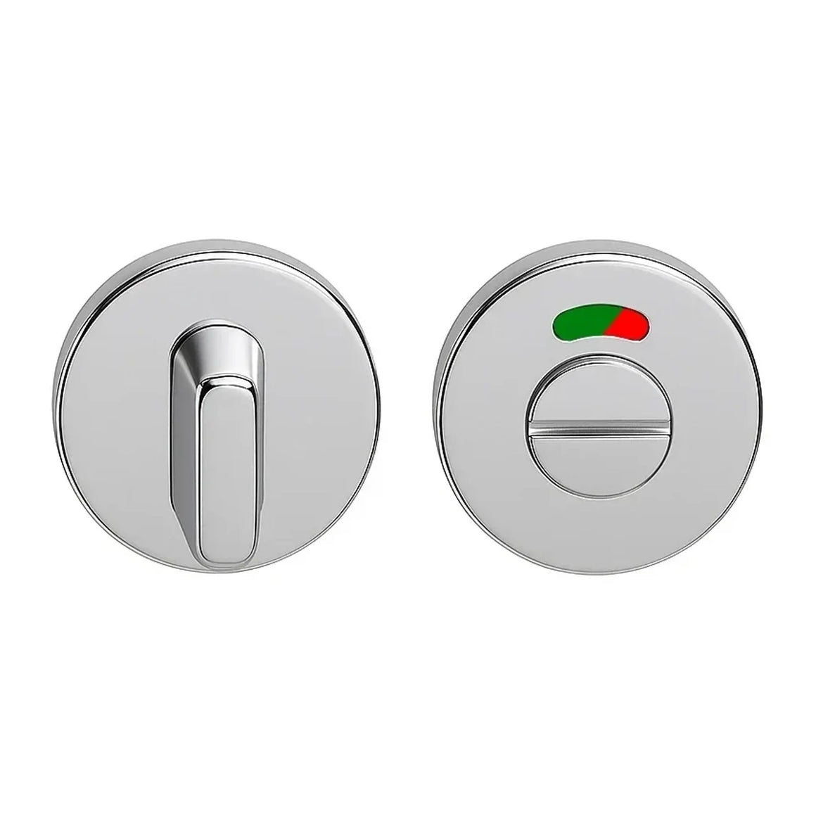 DutchLine WC Sluiting Rond – Chroom