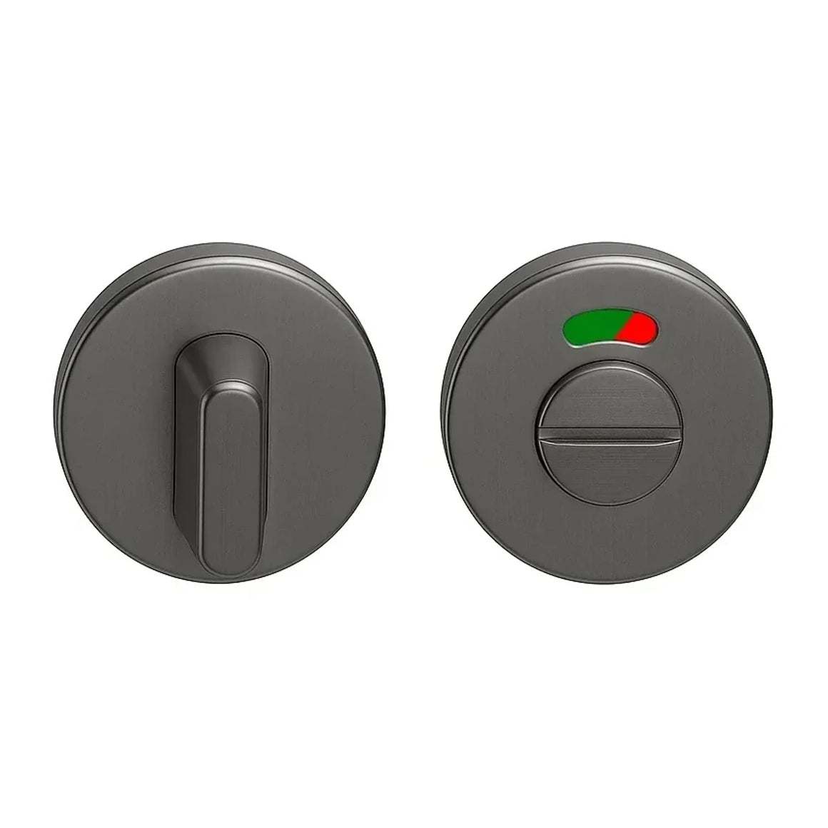 DutchLine WC Sluiting Rond – Gunmetal