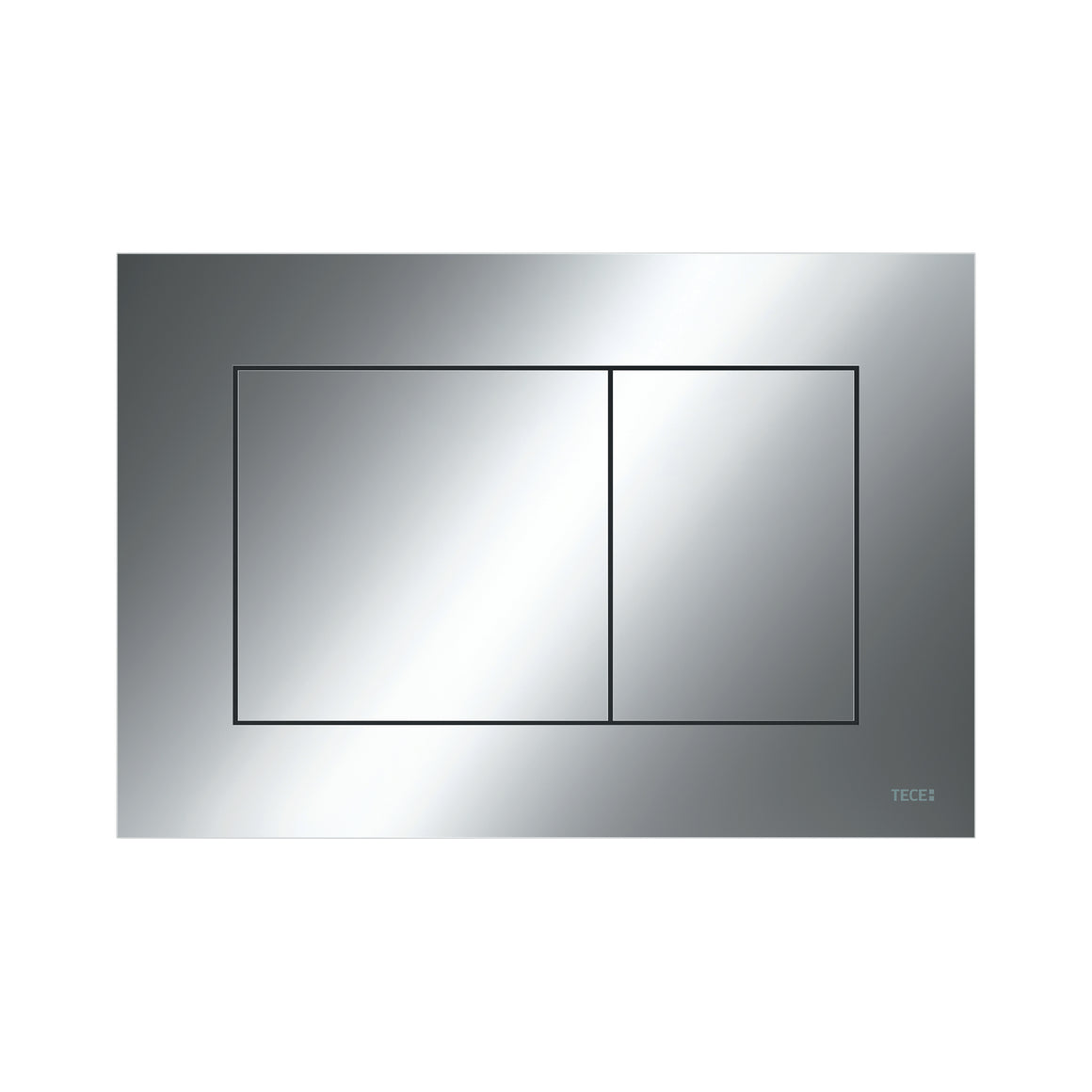 TECE Now WC-bedieningsplaat voor douchespoeltechniek GLANZEND CHROOM - productfoto