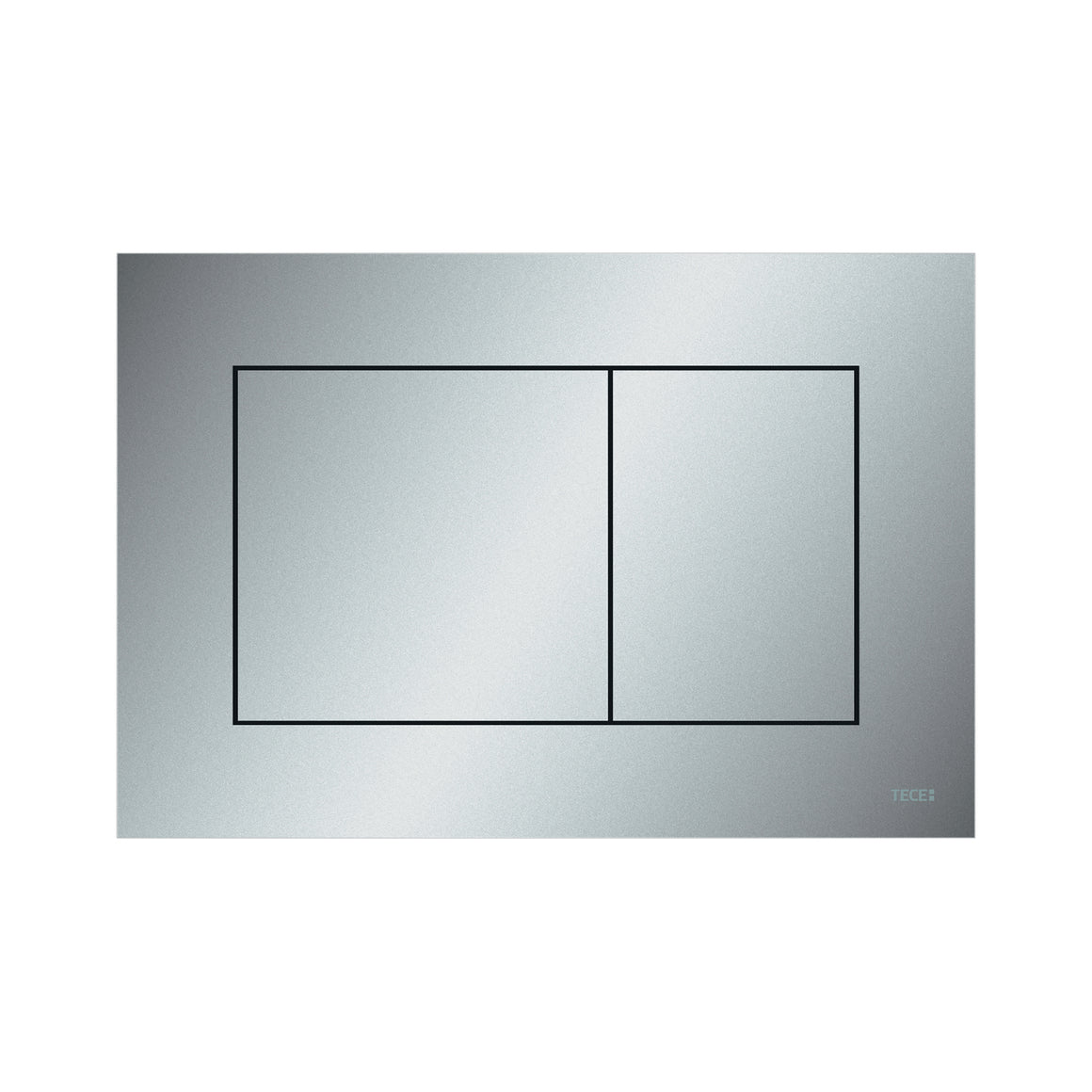 TECE Now WC-bedieningsplaat voor douchespoeltechniek MAT CHROOM - productfoto