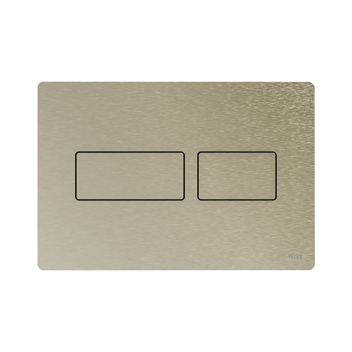 TECE Solid WC-bedieningsplaat GEBORSTELD NIKKEL - productfoto