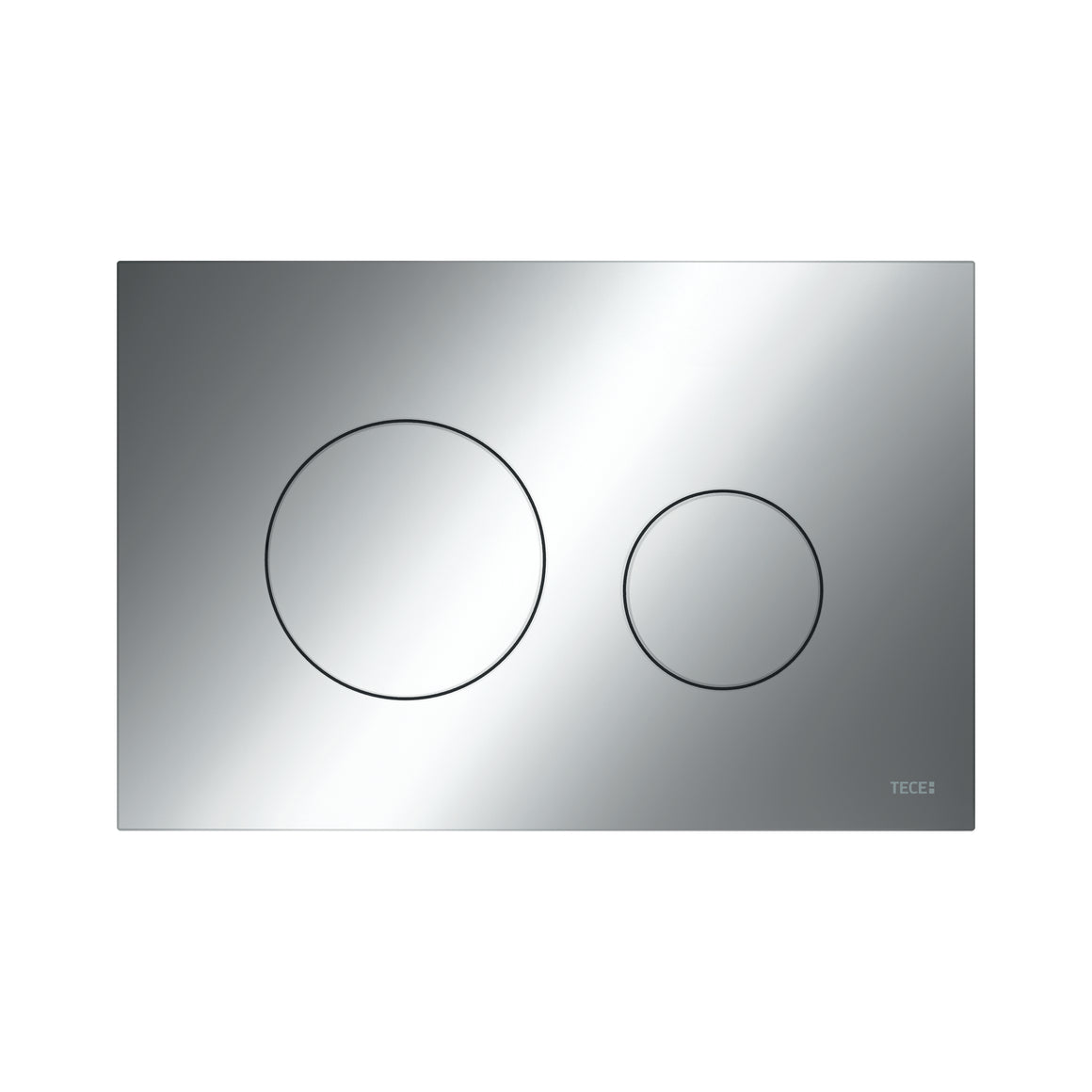 TECE Loop WC-bedieningsplaat GLANZEND CHROOM - productfoto