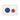 TECE TECELOOP WC-BEDIENINGSPLAAT - DUO SPOELTECHNIEK - DRUKKNOP ROOD&BLAUW - GLANZEND WIT
