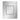 TECE Solid urinoirbedieningsplaat inclusief cartouche GEBORSTELD RVS (MET ANTI-VINGERPRINT) - productfoto
