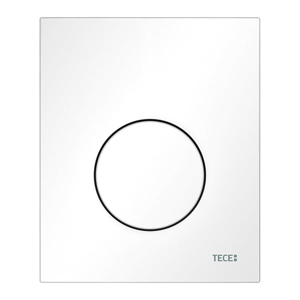 TECE Loop kunststof urinoirbedieningsplaat inclusief cartouche