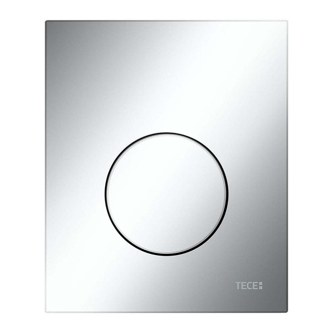 TECE Loop kunststof urinoirbedieningsplaat inclusief cartouche GLANZEND CHROOM - productfoto