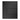 TECE Square metalen urinoirbedieningsplaat inclusief cartouche MAT ZWART - productfoto