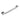ALONI HANDGREEP 50 X Ø2,5 CM CHROOM