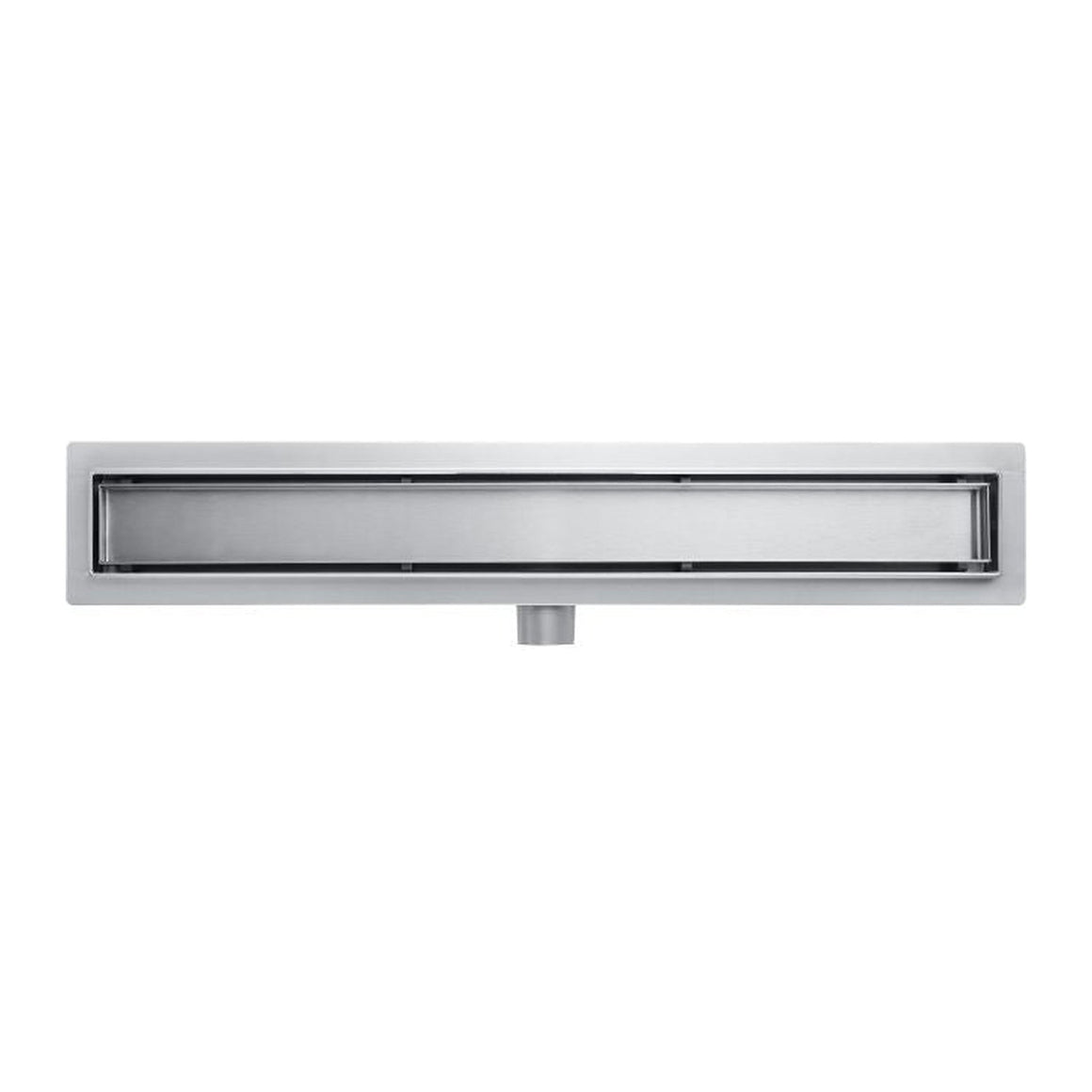 ALONI DOUCHEGOOT - MET TEGELROOSTER - 90 CM - GEBORSTELD RVS - detailafbeelding