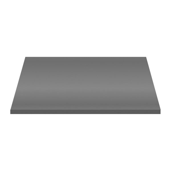 Aloni Wastafeltablet MDF (76.4×45.5×2.6 cm) - Glanzend grijs