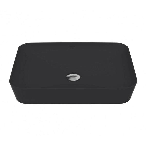 Creavit Ultra Keramische Opbouw Wastafel (60×40 cm) - Mat Antraciet