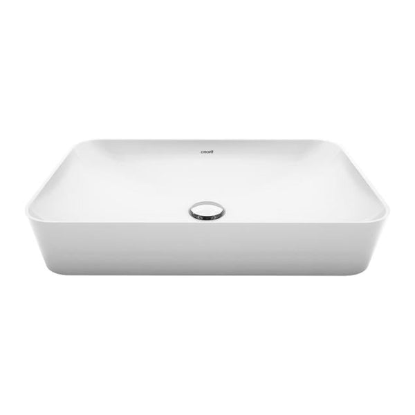 Creavit Ultra Keramische Opbouw Wastafel (60×40 cm) - Mat Wit