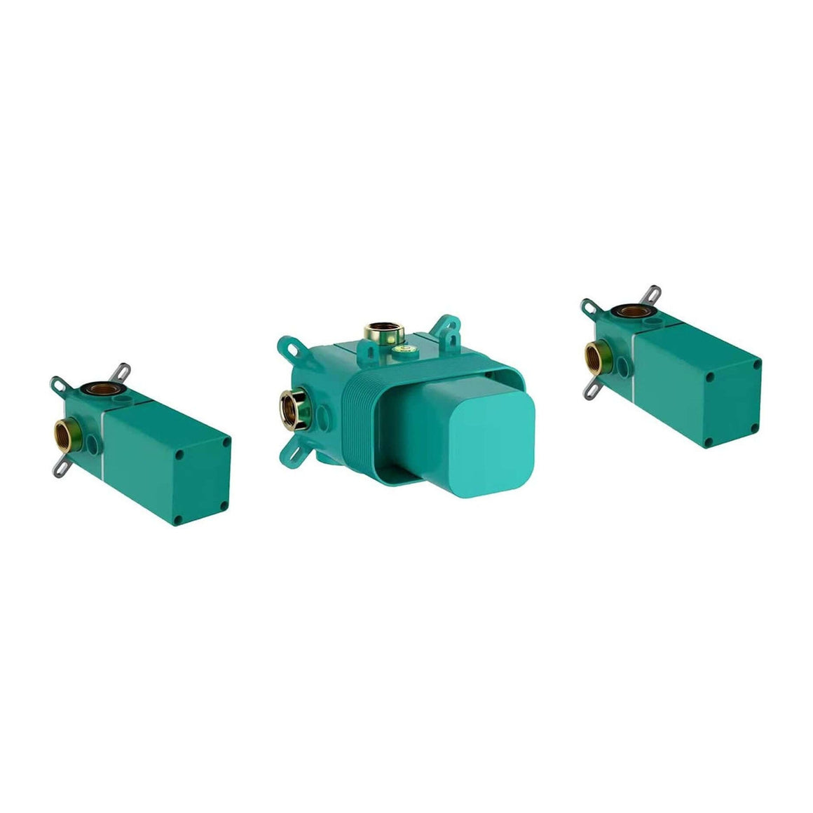 Dreams inbouwdeel thermostatische douchekraan met 2 stopkranen