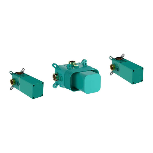 Wiesbaden Dreams inbouwdeel thermostatische douchekraan met 2 stopkranen
