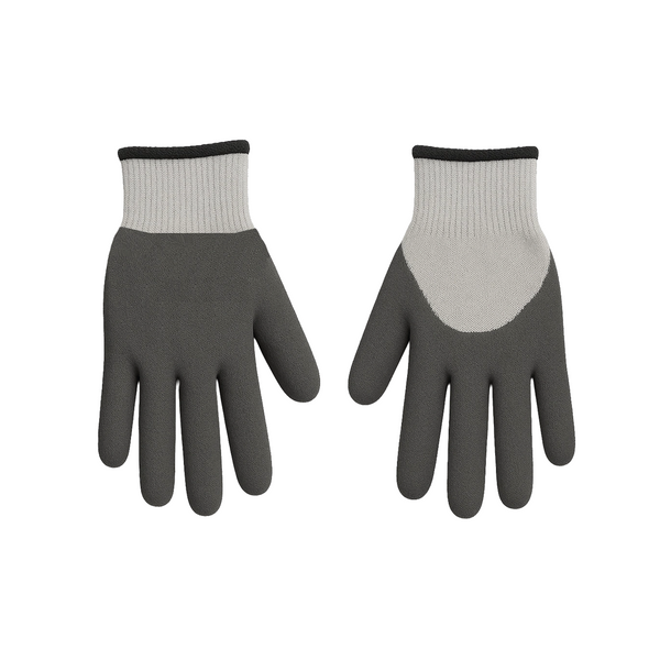 DutchLine Pro - Werkhandschoen - GripMax Latex Crinkle 10G (Polyester) - M