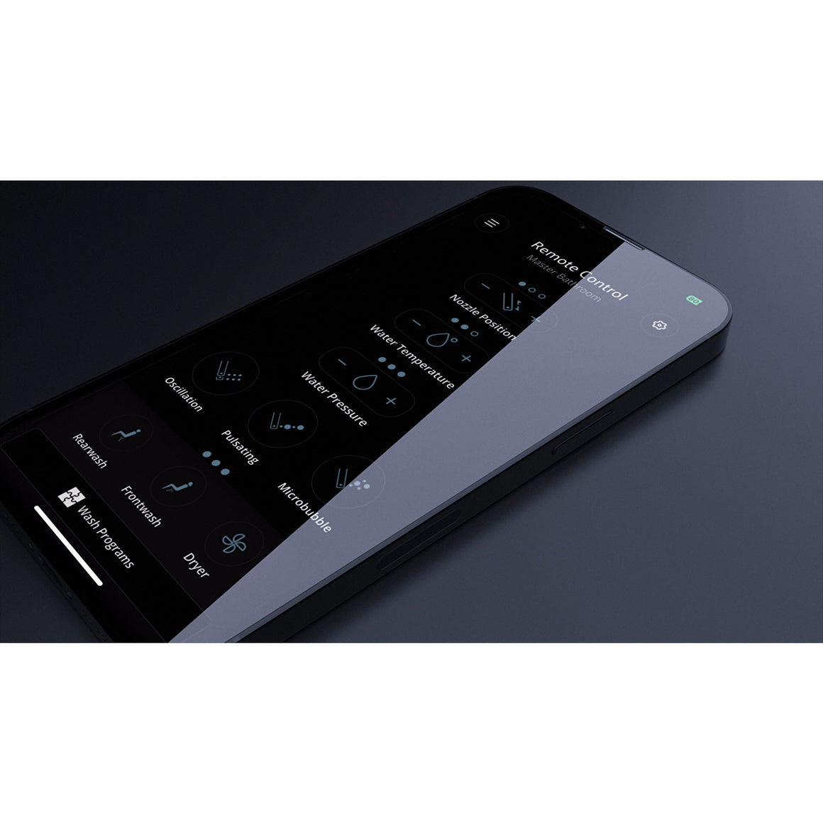 VitrA V-Care 3 app op smartphone detailfoto #variant_57407838257476 variant_57407838257476
