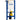Wisa Toiletset met frontbediening en isolatiemat in blauw zelfdragend frame voor compacte toiletruimtes.