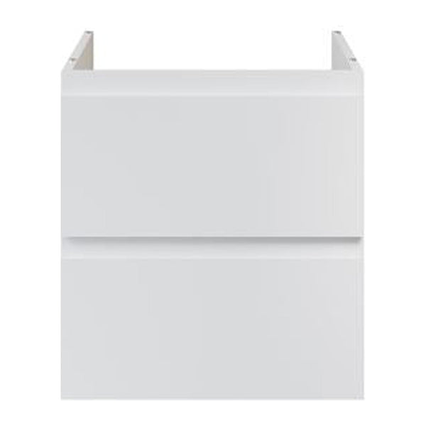 Aloni Sally XL Wastafelonderkast - 2 Lades - Softclose - Greeploos - 56 × 60 × 45,3 cm - Mat Wit