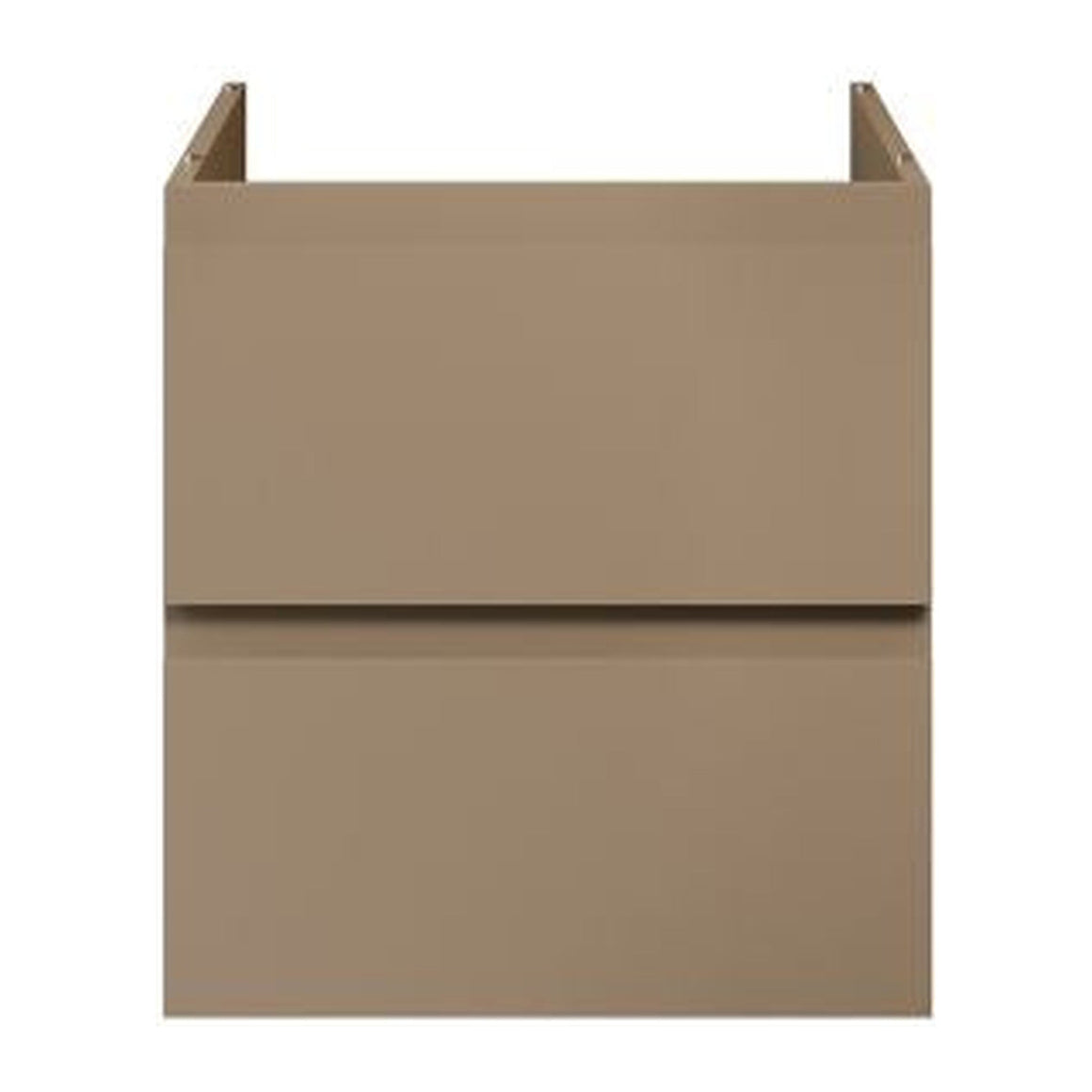 ALONI SALLY XL WASTAFELONDERKAST - 2 LADES - SOFTCLOSE - GREEPLOOS - 56X60X45,3 CM - ZAND - detailafbeelding