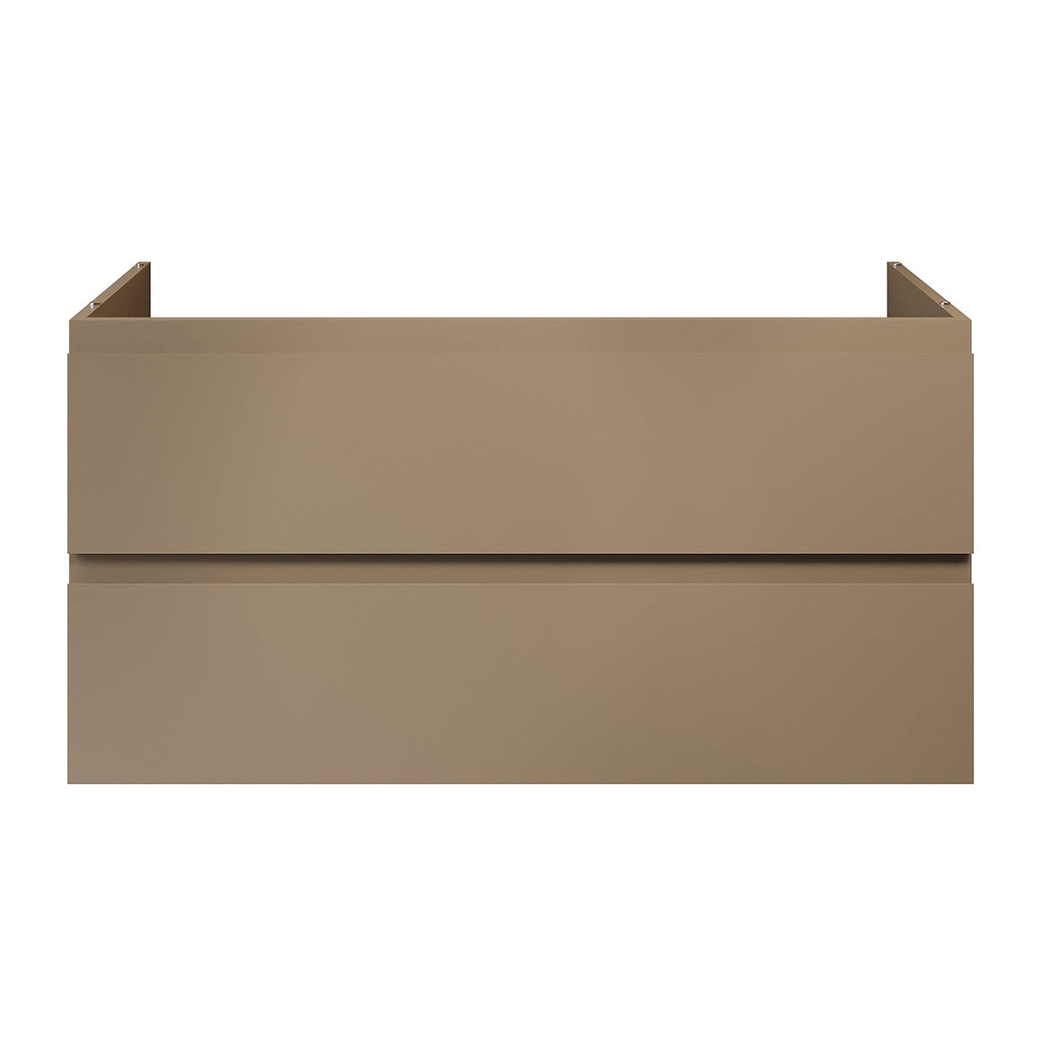 Aloni Sally XL wastafelonderkast 118 cm zand uit complete set