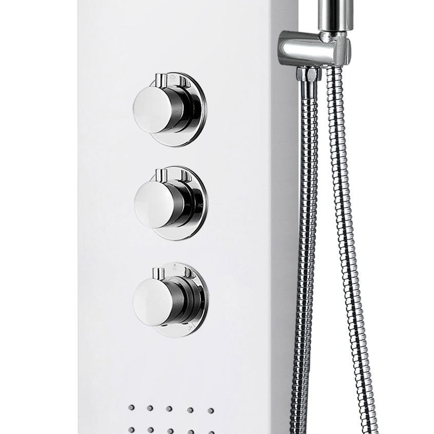 ALONI Thermostatische Douchepaneel Wit