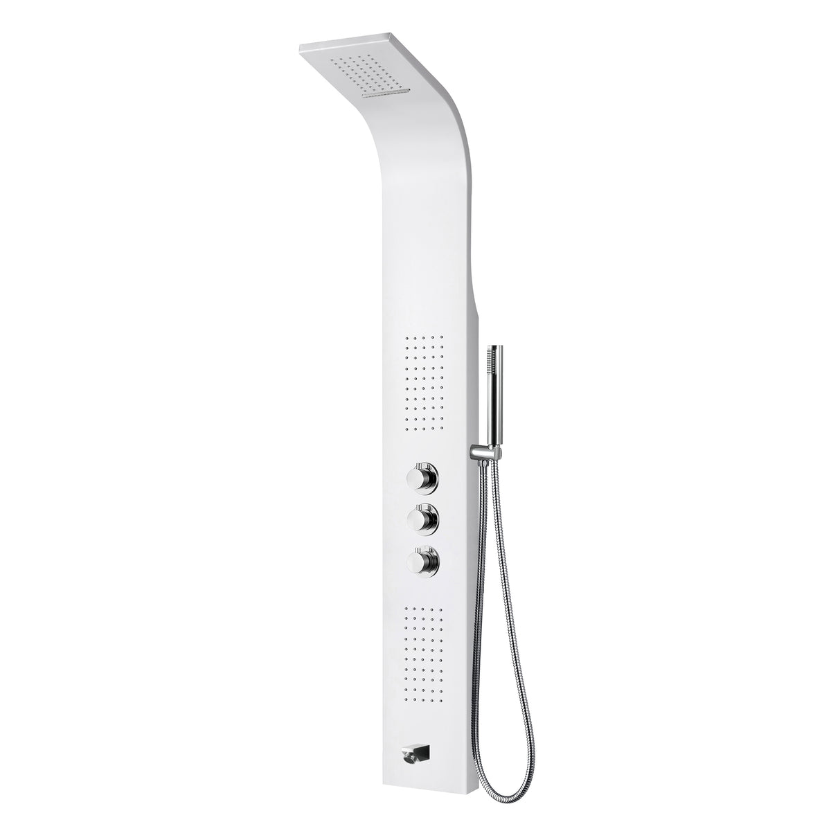 ALONI THERMOSTATISCHE DOUCHEPANEEL WIT