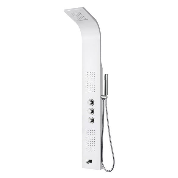 ALONI Thermostatische Douchepaneel Wit